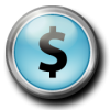 Rates Picture - Money Sign Clip Art Button
